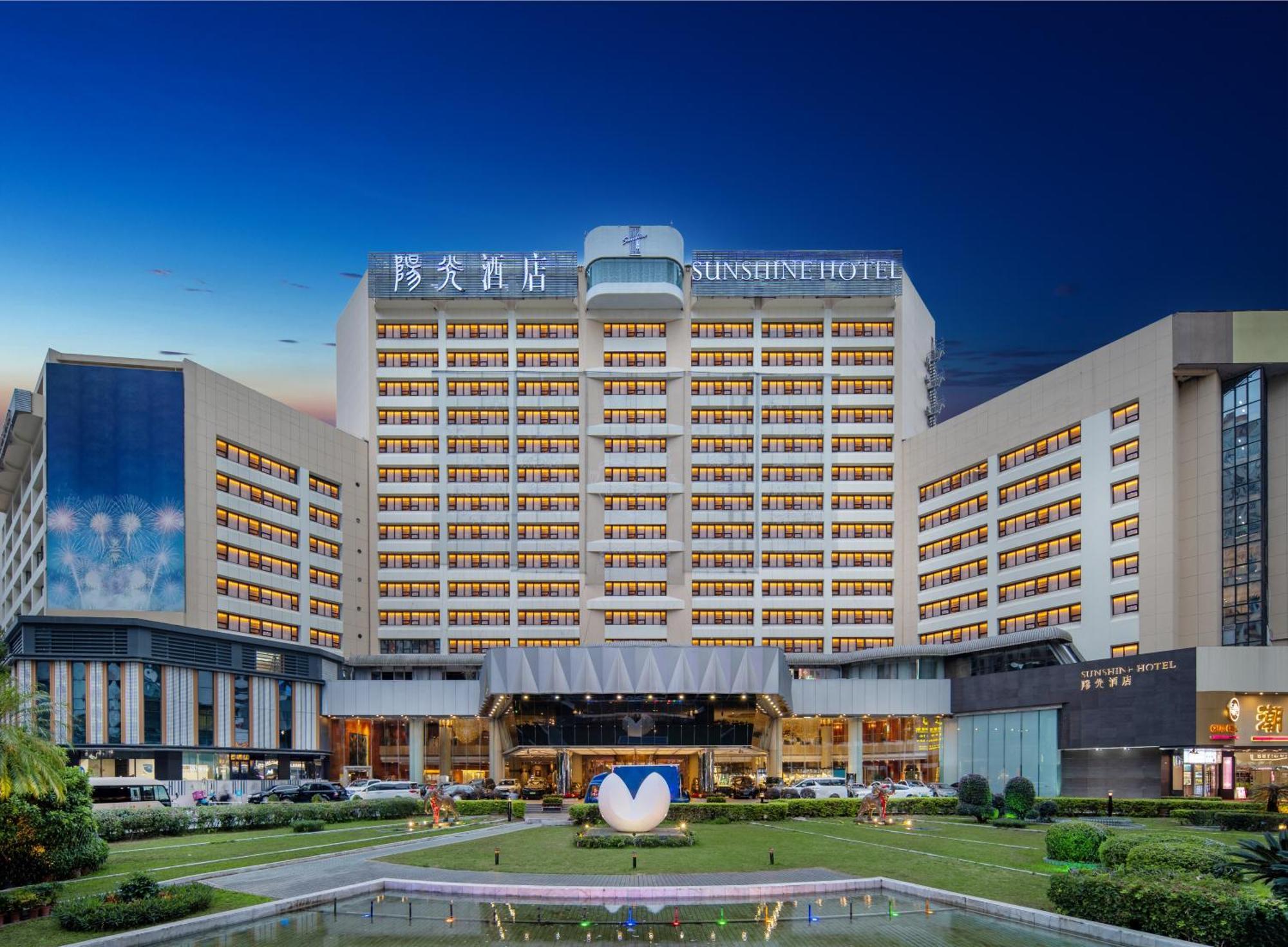 Shenzhen Sunshine Hotel, Luohu Exteriör bild